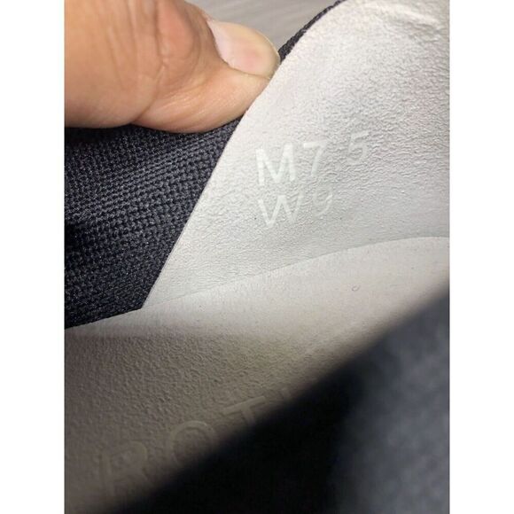 Rothy’s Black Knit Fabric The Original Slip On Sneaker Shoes Women Sz 9M US/40EU - Picture 10 of 16